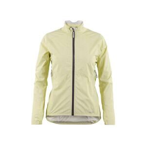 NEW Sugoi Women's Small  Zap Training Jacket Waterproof Reflective Yellow Zap